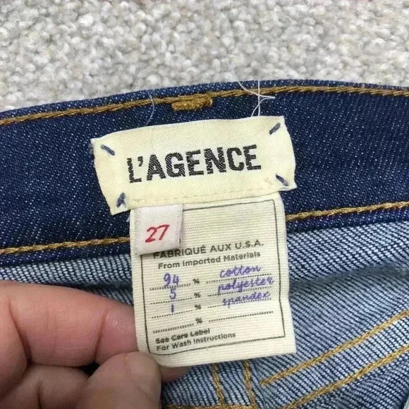 L'Agence  Skinny Jeans Distressed - Picture 9 of 11